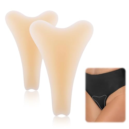 HANNEA® Camel Toe Concealers Reusable Silicone Modesty Patches Bikini Cover Non-skid Swimwear Privacy Patch Waterproof Skin Friendly Adhesive Nude Cover for Bikini, Swimwear, One Size, Pack of 2 HANNEA® Camel Toe Concealers Reusable Silicone Modesty Patches Bikini Cover Non-skid Swimwear Privacy Patch Waterproof Skin Friendly Adhesive Nude Cover for Bikini, Swimwear, One Size, Pack of 2